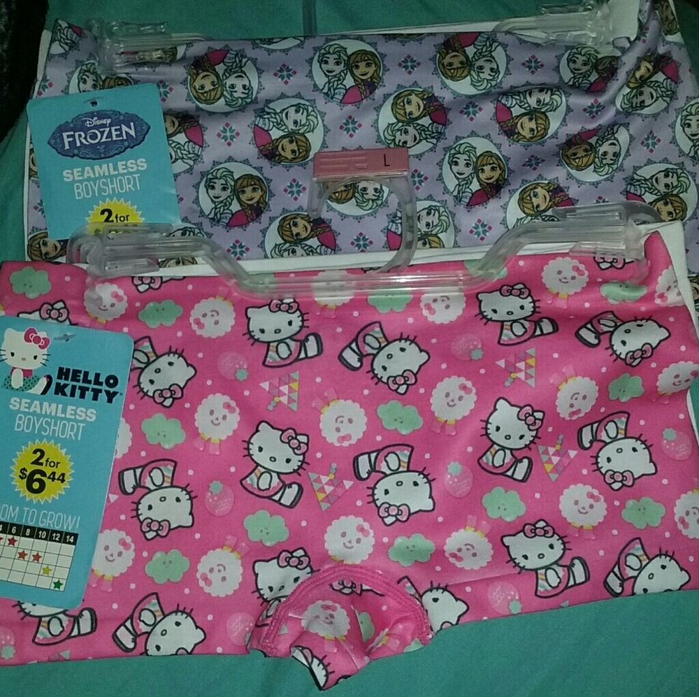 New girls boyshorts bundle( 4 pair)