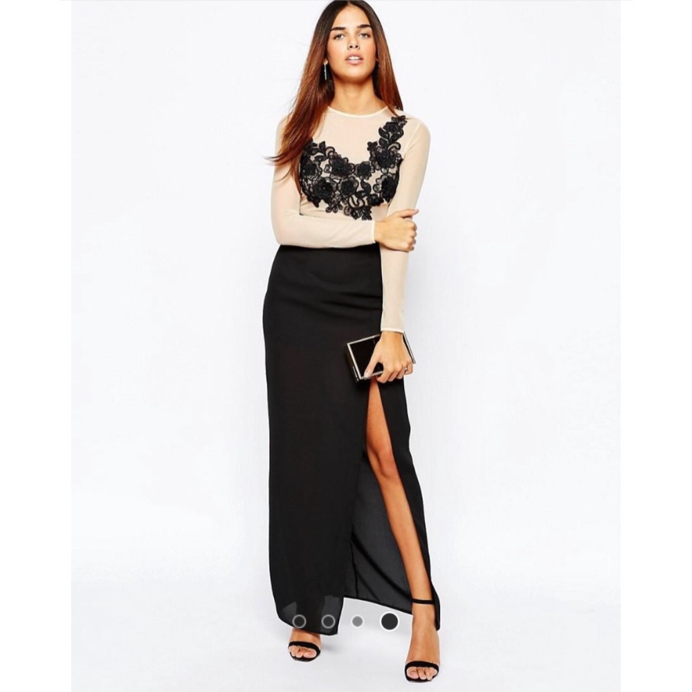 NWT Maxi Sheer Dress