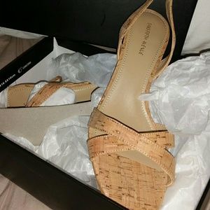 Cork Kitten Heels