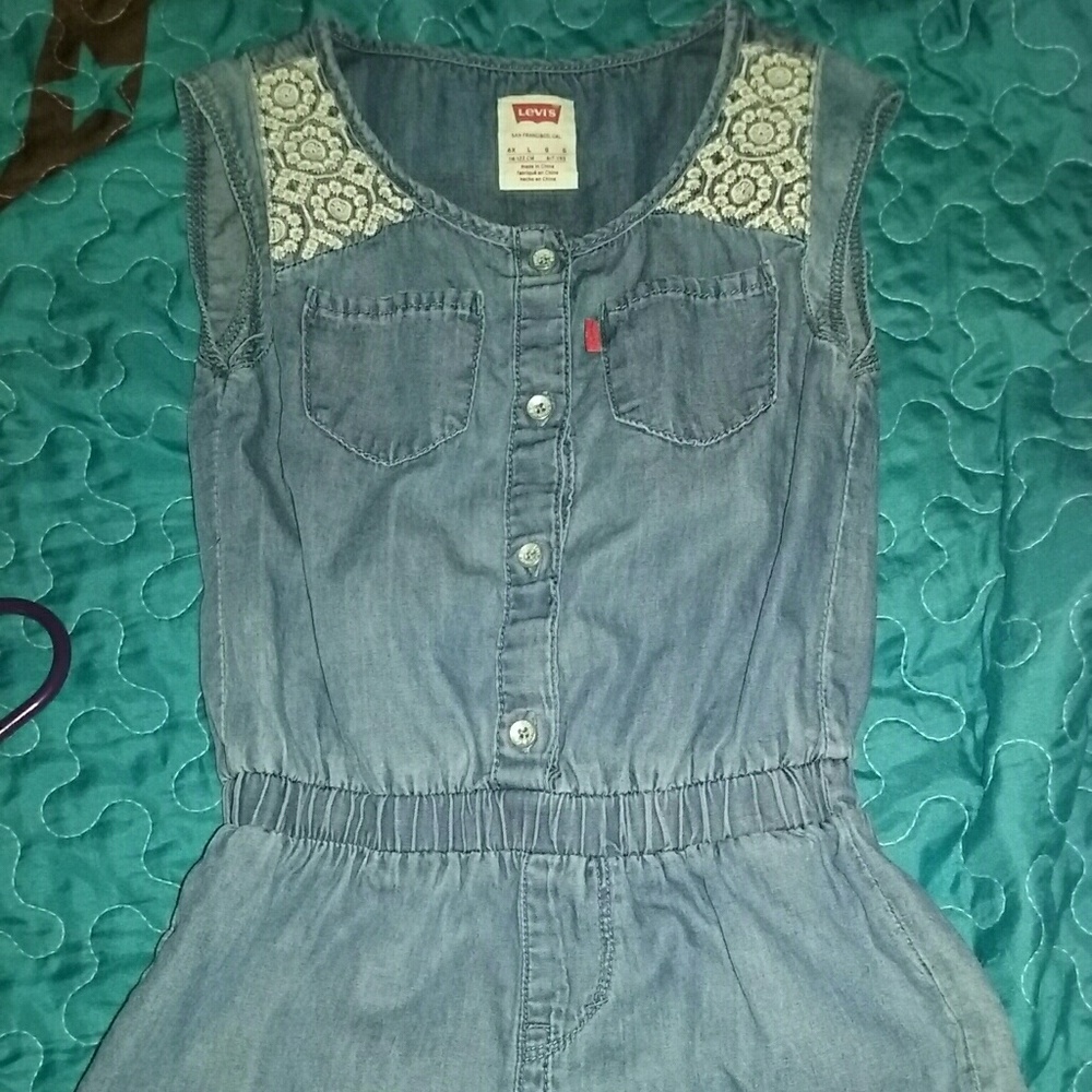 Kids levis  denim romper