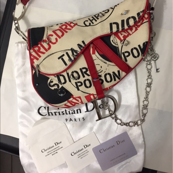 dior hardcore saddle bag