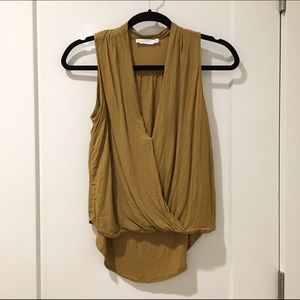 Chartreuse Sleeveless Top by LUSH
