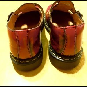 doc mary jane martens martins cherry dr rare shoes