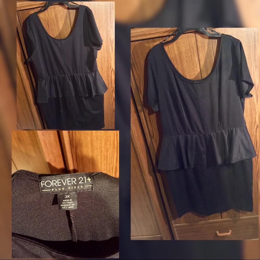 Forever 21 peplum dress