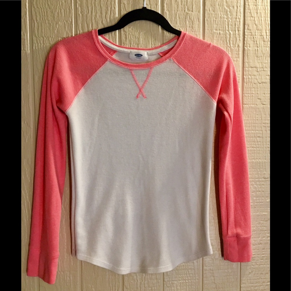 Old Navy Raglan-Sleeve Thermal Baseball Jersey