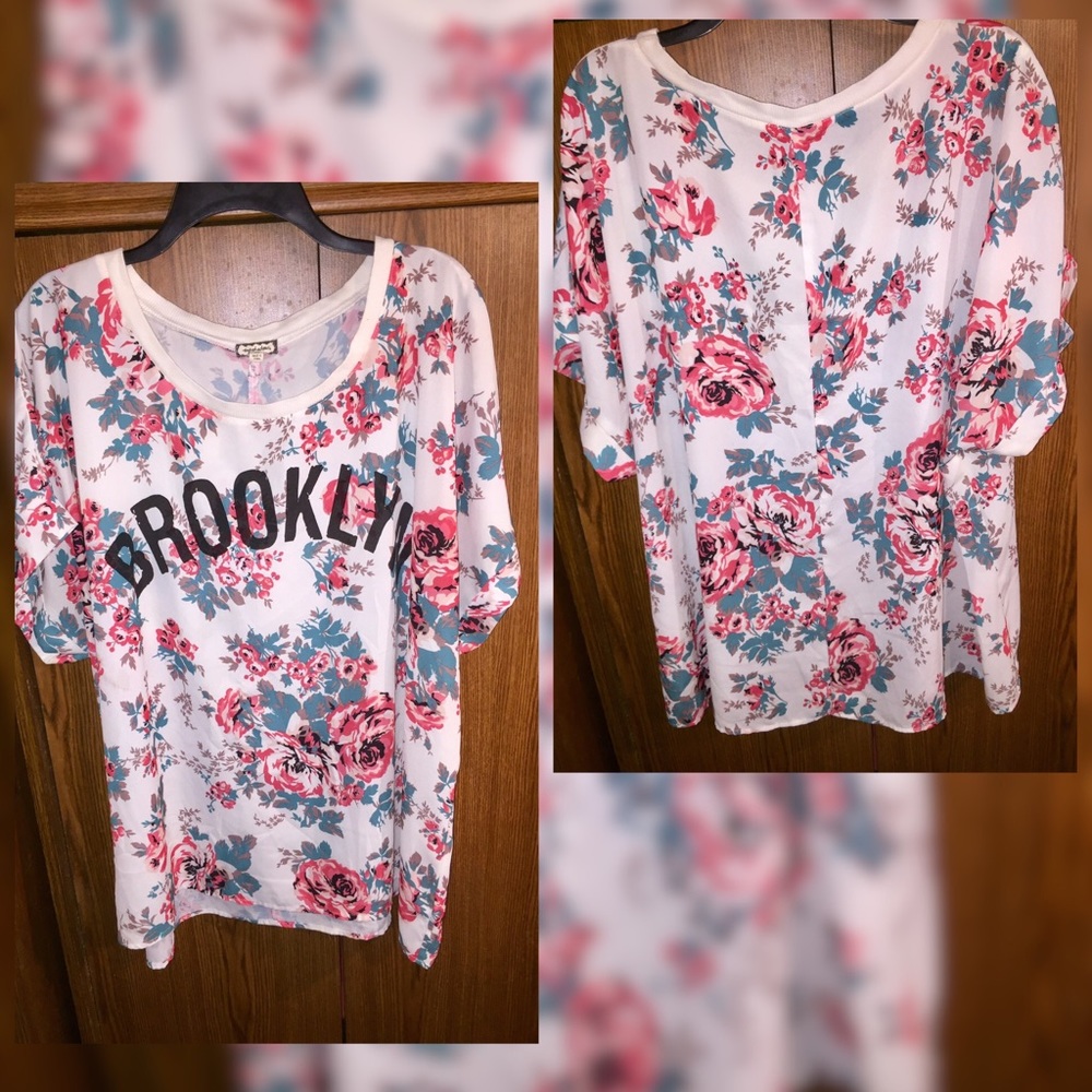 Floral print "Brooklyn" blouse