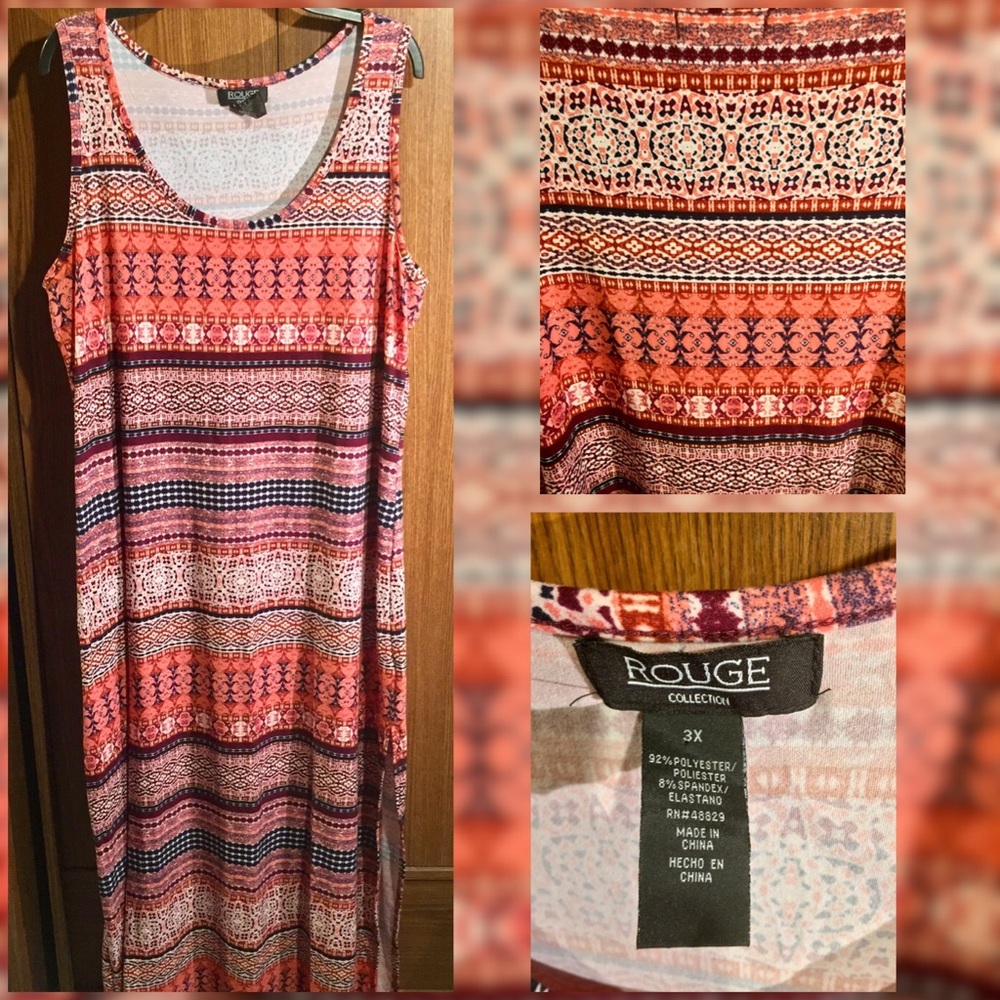 Split maxi dress!