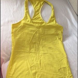 Lululemon yellow tank
