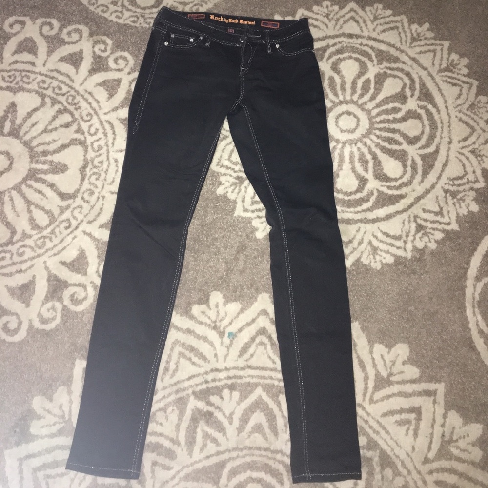 Rock Revival black skinny! Size 27