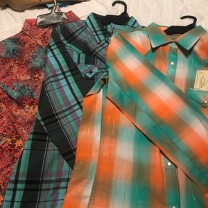 3 Rock 47 by Wrangler Western Shirts