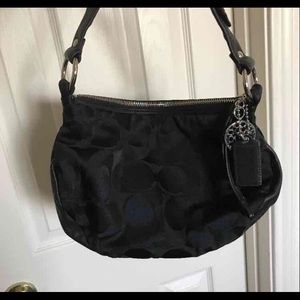 Authentic Black Coach Bag