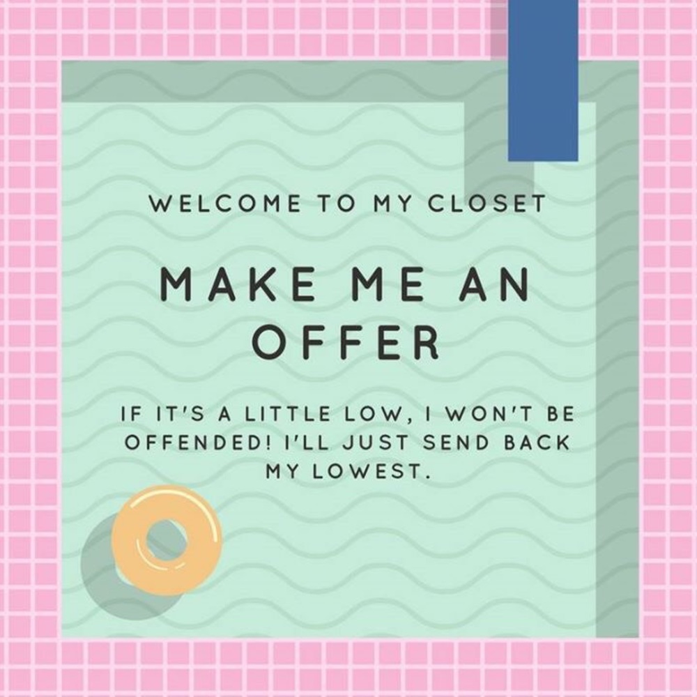 Make me an offer 😊