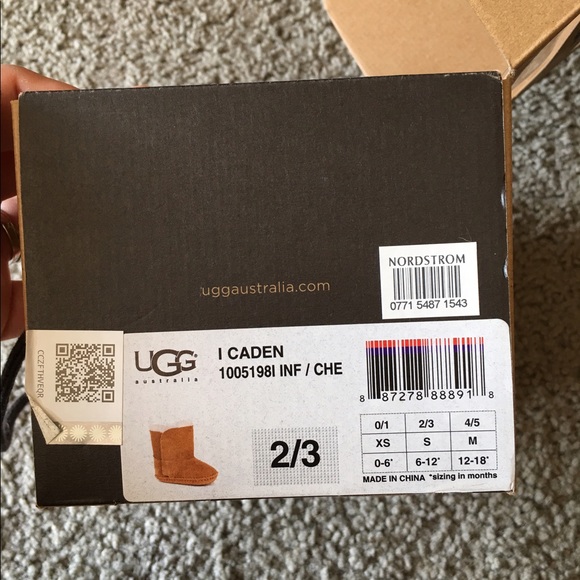 Baby UGG Cayden Boots - size 2/3 (6-12 months) - Picture 4 of 4