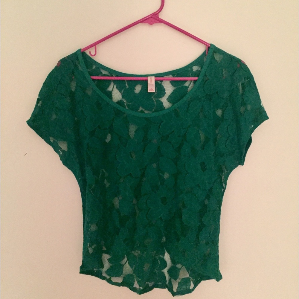 Floral Lacey Tee