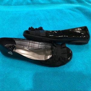 Black Patent Flats