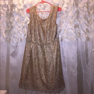 Gorgeous Gold Party Dress
