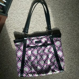 Large Purple Laptop Bag