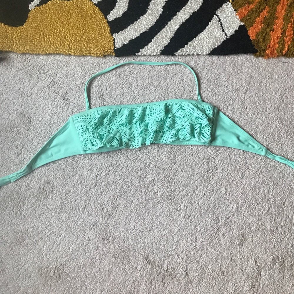 Xhilaration frilly bathing suit top