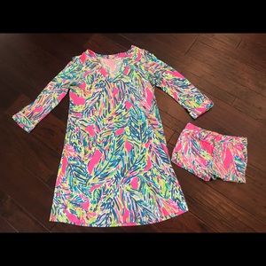 Lilly Pultizer Palm Reader mom and daughter set