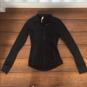 Lululemon black zip up