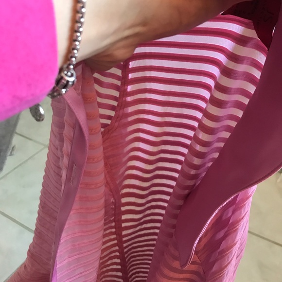 JS Collection pink rubbed jacket and tanktop - Picture 4 of 4