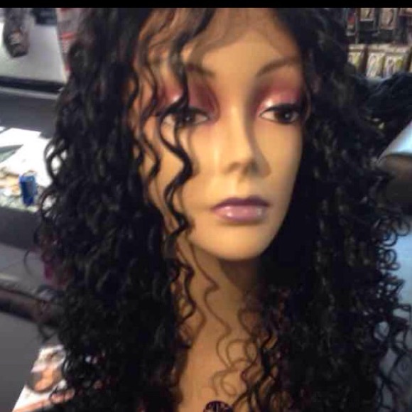 Wig curly black Long Lacefront New Lace Alopecia main image 5