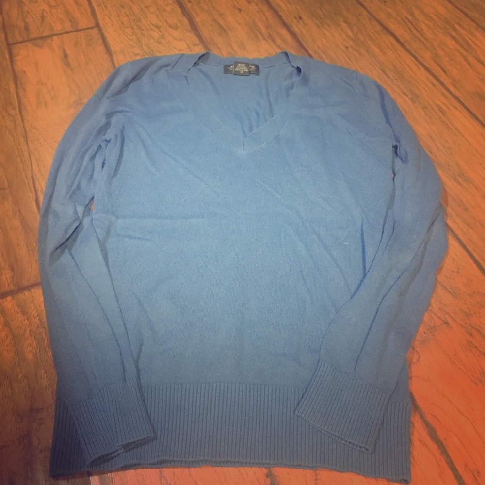 Blue Eddie Bauer sweater