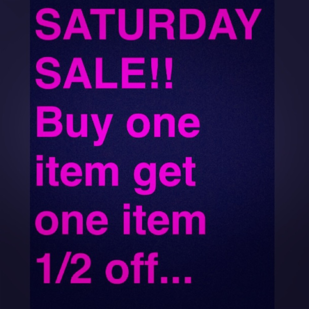 SALE TODAY!!! 💜💜💜