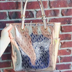 Rose Gold AUTHENTIC 100% Michael Kors Handbag.