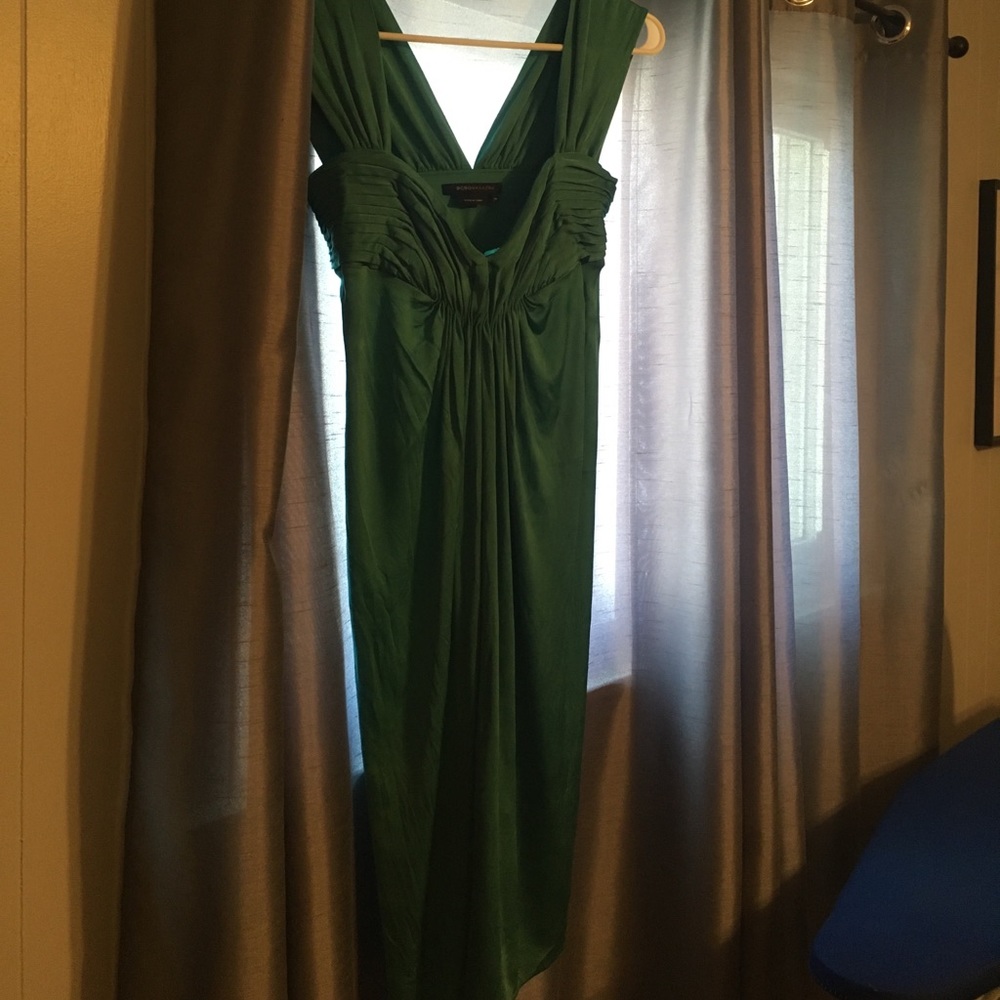 BCGB Maxazria teal cocktail dress