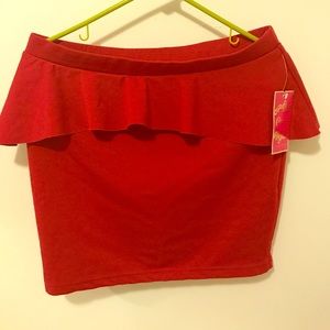 Candies Peplum Skirt