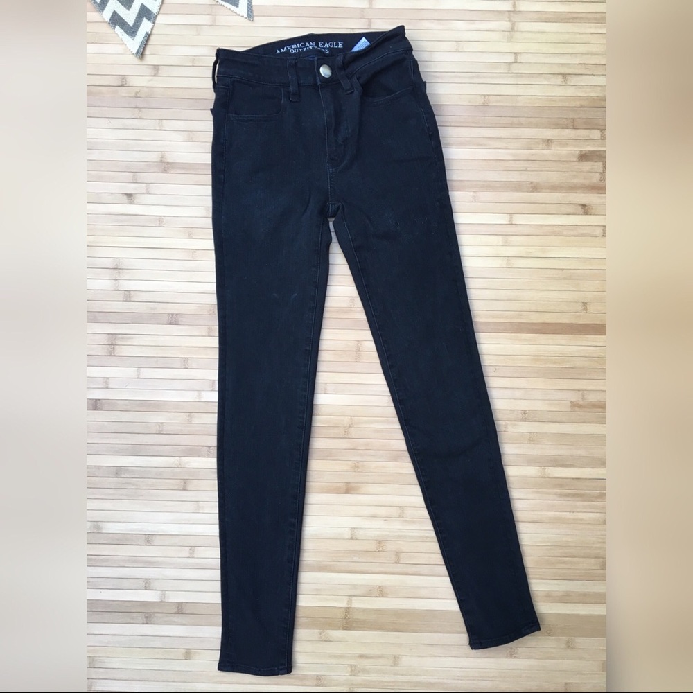 American Eagle Black Skinny Jeans