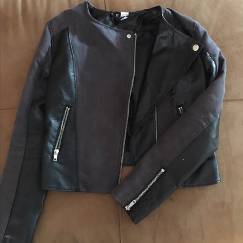 H&M Faux leather jacket