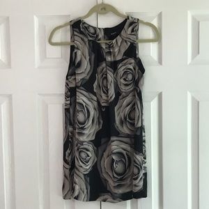 Express rose design top