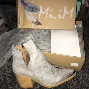 Brand new boutique ankle booties