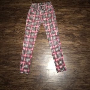 High waisted jeggings