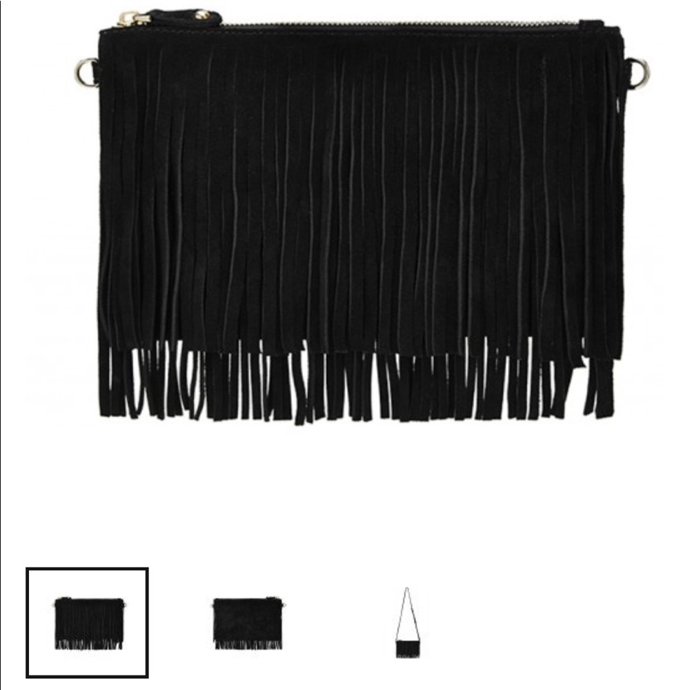 H Butler Fringe Purse