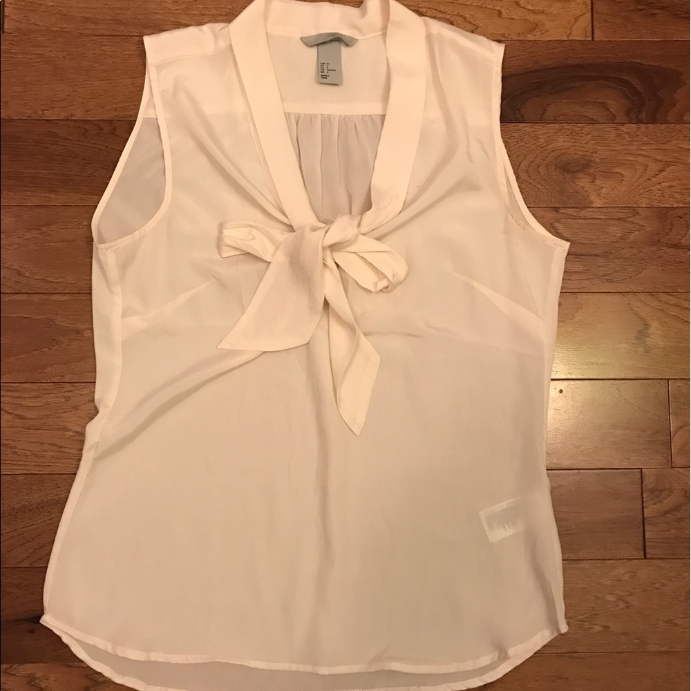 H&M white blouse