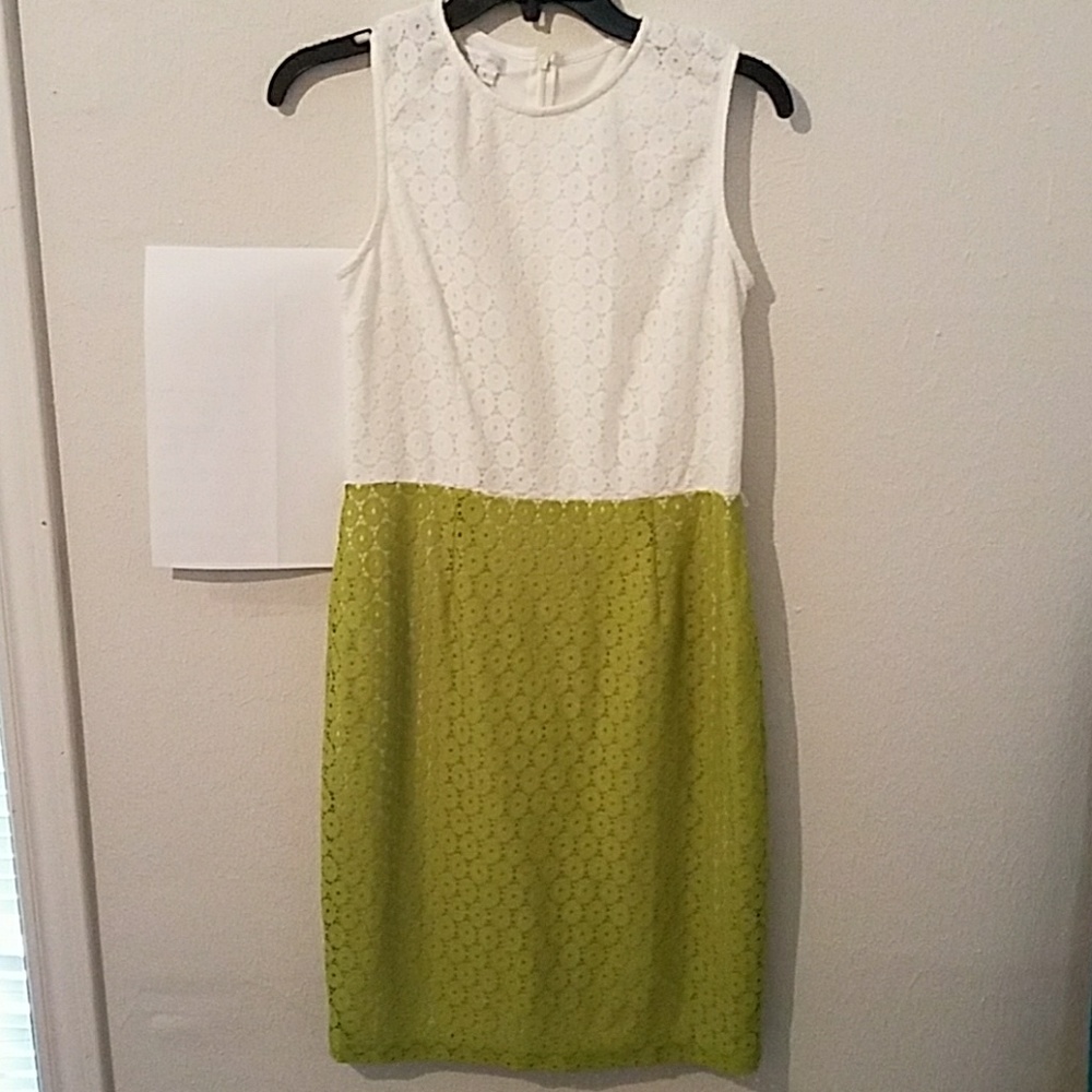 Eyelet Lace London Times Dress