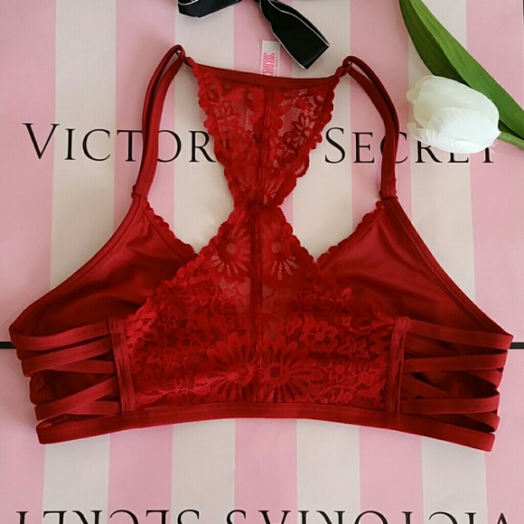 PINK VICTORIA'S SECRET BRALETTE SIZE M - Picture 4 of 5