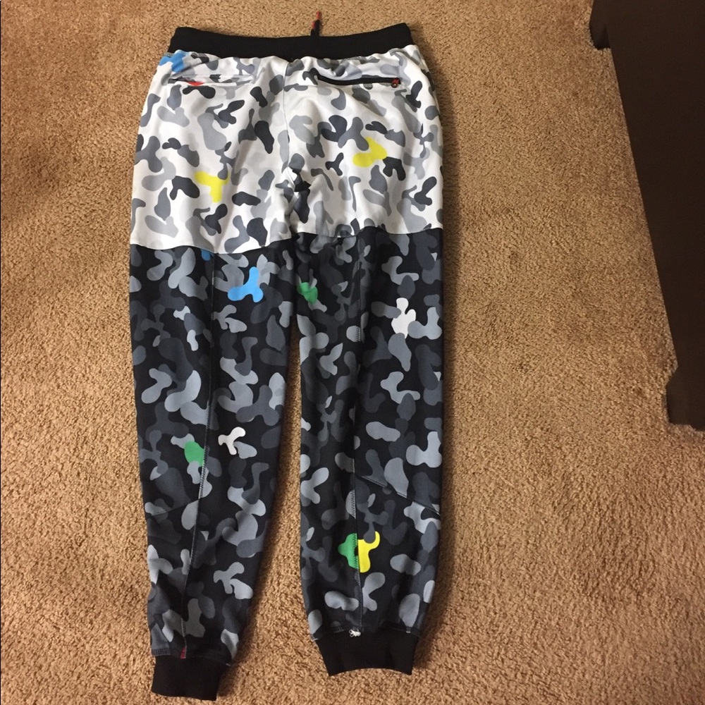 RON BASS CAMOUFLAGE ROCKSTAR JOGGERS - Picture 3 of 4