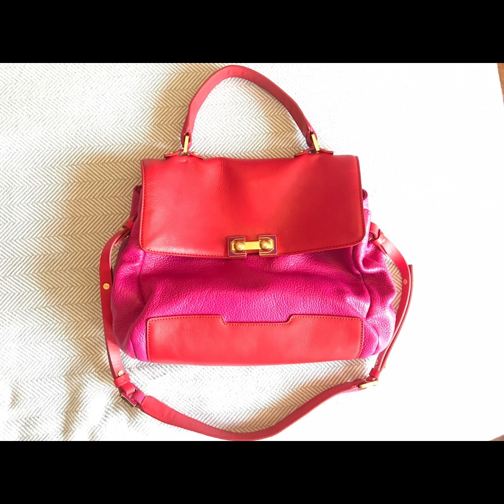 Marc by Marc Jacobs two-tone leather tote