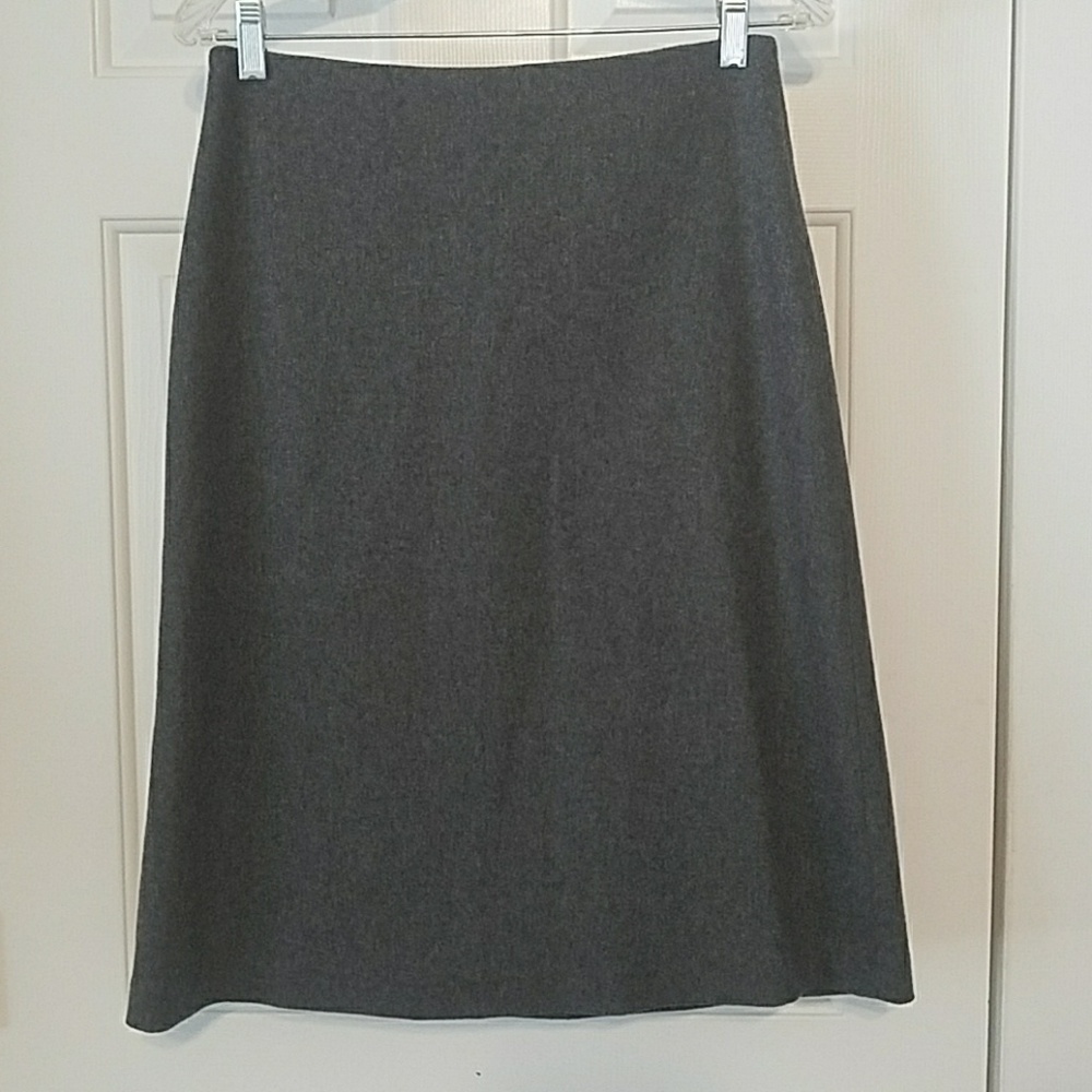 GAP - gray wool skirt