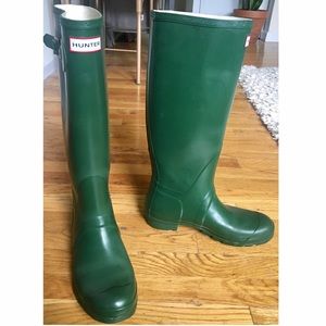 Green Hunter Boots