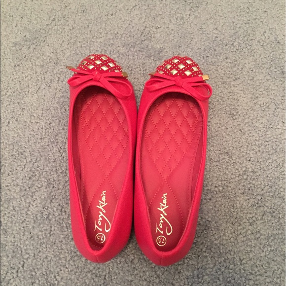 🎀 Brand new adorable pink flats 🌸 - Picture 2 of 5