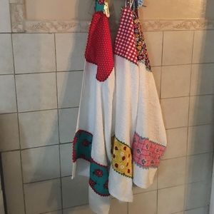 Sale Set of 3 hand towels homemade