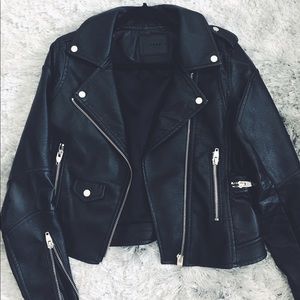BLANKNYC Black Faux Leather Jacket