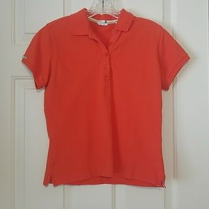 Izod - orange collared golf shirt