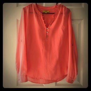 Pink Flowy Tunic