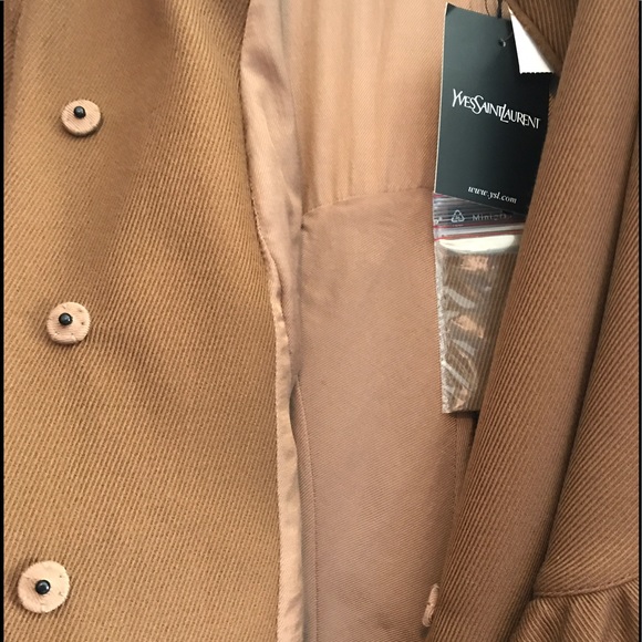 Yves Saint Laurent Edition 24 Wool Duster Coat - Picture 3 of 4